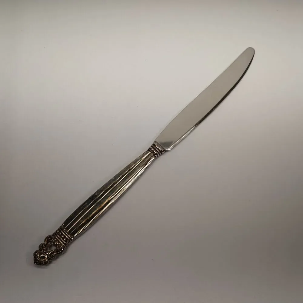 Godinger Olde Copenhagen Silverplate Dinner Knife Stainless Flatware Replacement